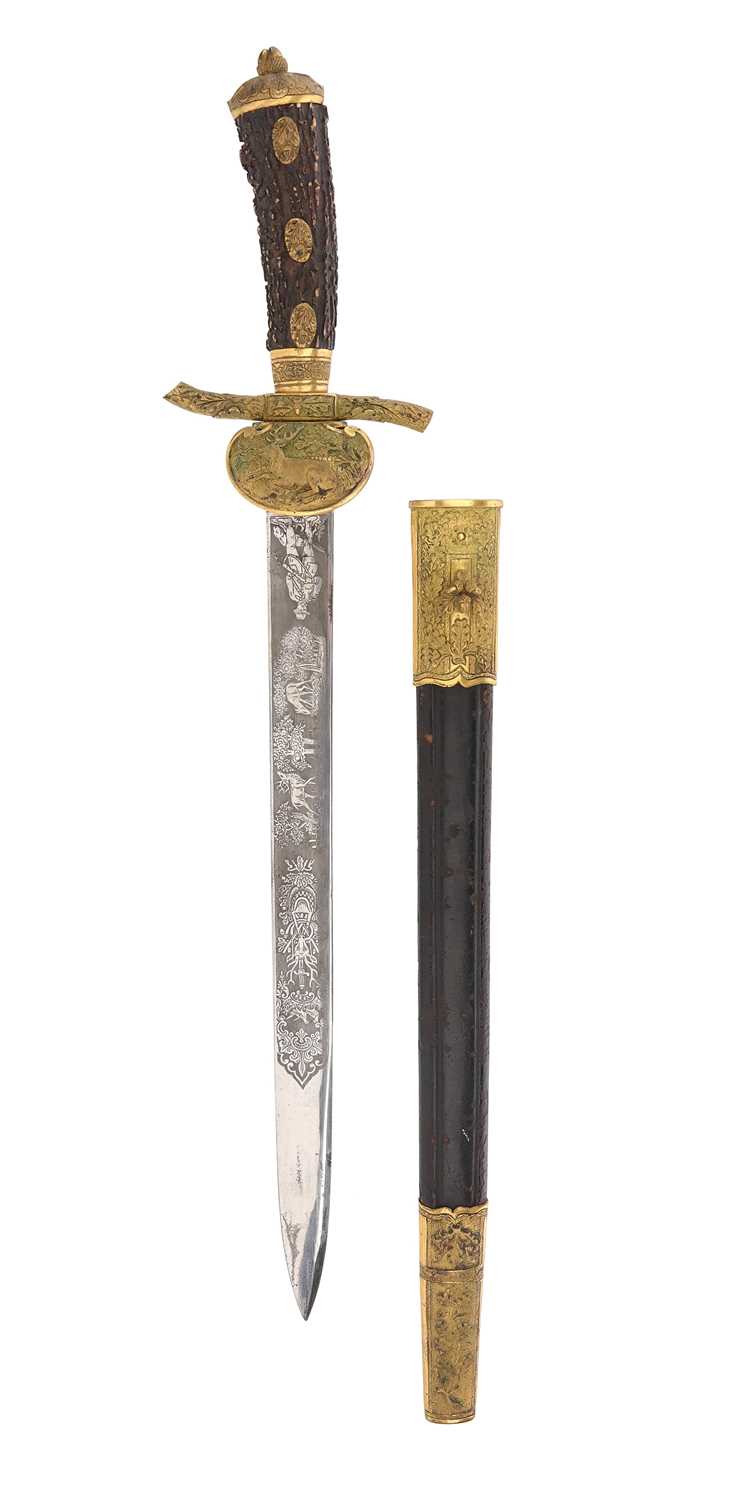 Lot 78 - GERMAN IMPERIAL HUNTING HANGER
