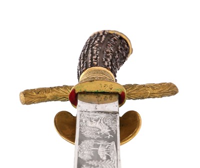 Lot 78 - GERMAN IMPERIAL HUNTING HANGER