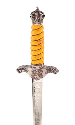 Lot 138 - ROYAL BULGARIAN ARMY DAGGER, M1936, FOR CORPSMAN OR PHYSICIANS