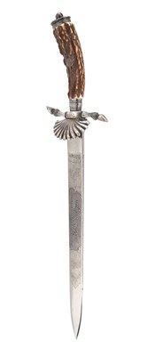 Lot 79 - GERMAN PRESENTATION HUNTING HANGER (HIRSCHFÄNGER)