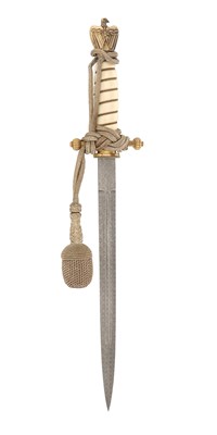 Lot 133 - NAVAL PRESENTATION DAGGER, EHRENDOLCH