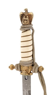 Lot 133 - NAVAL PRESENTATION DAGGER, EHRENDOLCH