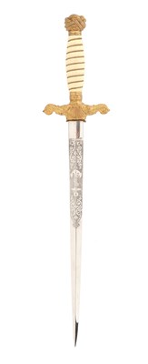 Lot 131 - YUGOSLAVIAN NAVY OFFICER'S DIRK M1924
