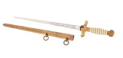 Lot 131 - YUGOSLAVIAN NAVY OFFICER'S DIRK M1924