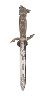 Lot 111 - GERMAN HUNTING DAGGER, CA 1930