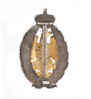 Lot 178 - 1937 ROMANIA GRADUATE BADGE GENERAL STAFF ACADEMY