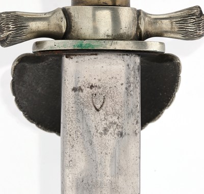 Lot 113 - GERMAN THIRD REICH HUNTING HANGER (HIRSCHFÄNGER)