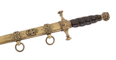 Lot 139 - YUGOSLAVIAN PUBLICS SERVANTS DAGGER, CA 1930-1944