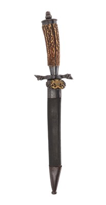 Lot 80 - GERMAN IMPERIAL HUNTING HANGER (HIRSHFÄNGER)