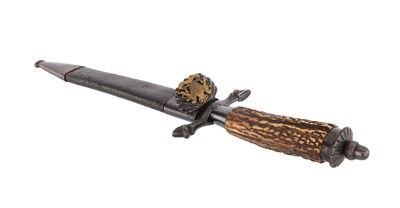 Lot 80 - GERMAN IMPERIAL HUNTING HANGER (HIRSHFÄNGER)