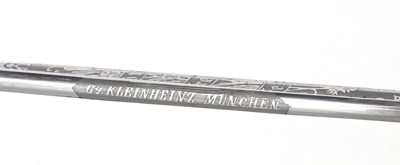 Lot 92 - BAVARIAN SILVER HUNTING HIRSCHFÄNGER