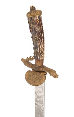 Lot 106 - GERMAN HUNTING HANGER (HIRSCHFÄNGER)