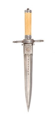 Lot 125 - A LATE 19TH CENTURY FREEMASON DAGGER