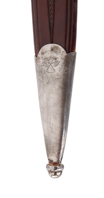 Lot 125 - A LATE 19TH CENTURY FREEMASON DAGGER