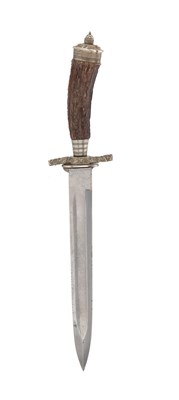 Lot 105 - GERMAN HUNTING HANGER (HIRSCHFÄNGER), CA 1921-1933.