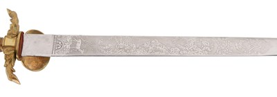 Lot 98 - GERMAN HUNTING HANGER (HIRSCHFÄNGER)