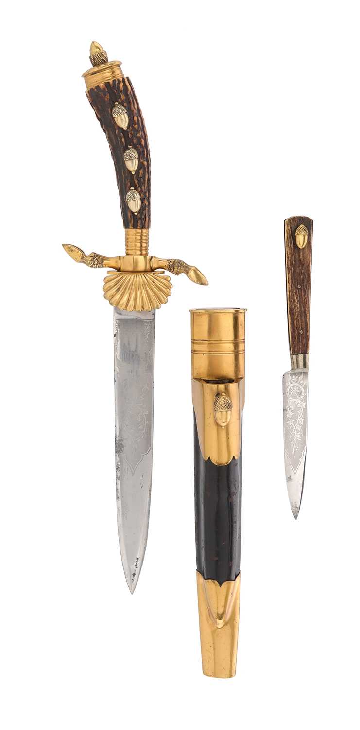 Lot 121 - A "ZWILLING J.A. HENCKELS" HUNTING HANGER