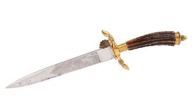 Lot 121 - A "ZWILLING J.A. HENCKELS" HUNTING HANGER