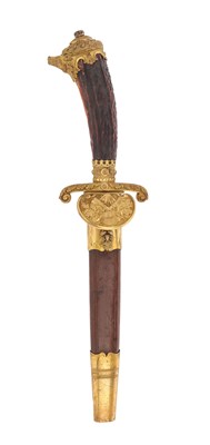 Lot 103 - GERMAN HUNITNG DAGGER, CA 1920
