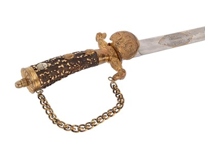Lot 81 - GERMAN IMPERIAL HUNTING HANGER