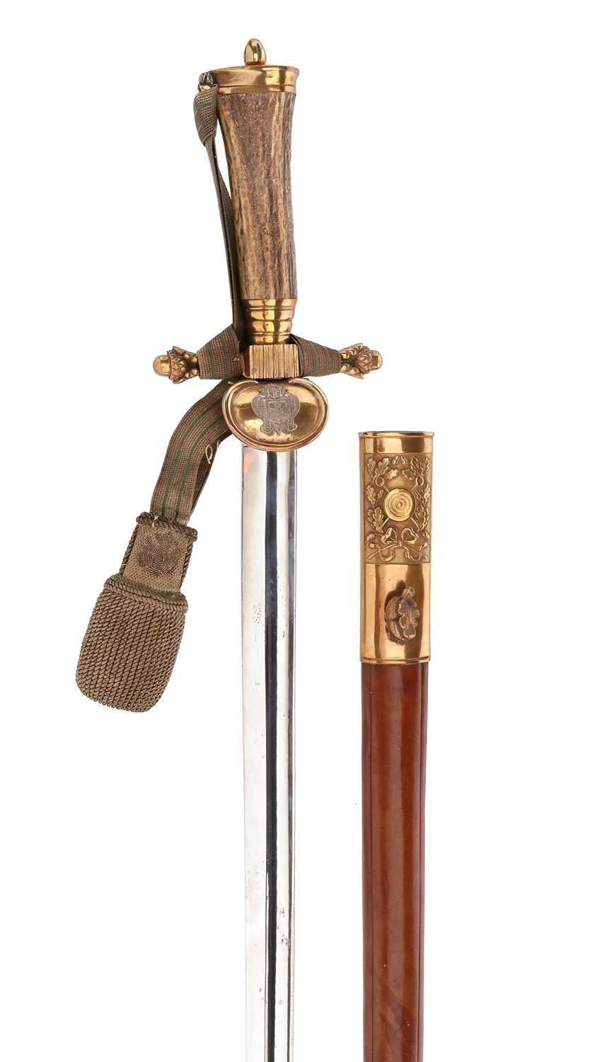 Lot 82 - AUSTRIAN DEUTSCHMEISTER - SCHÜTZEN - KORPS PRESENTATION SWORD