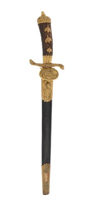 Lot 100 - GERMAN HUNTING HANGER (HIRSCHFÄNGER)