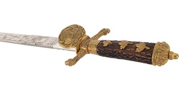 Lot 100 - GERMAN HUNTING HANGER (HIRSCHFÄNGER)