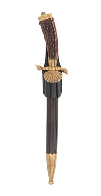 Lot 117 - GERMAN THIRD REICH TROPHY DAGGER (HIRSHFÄNGER)